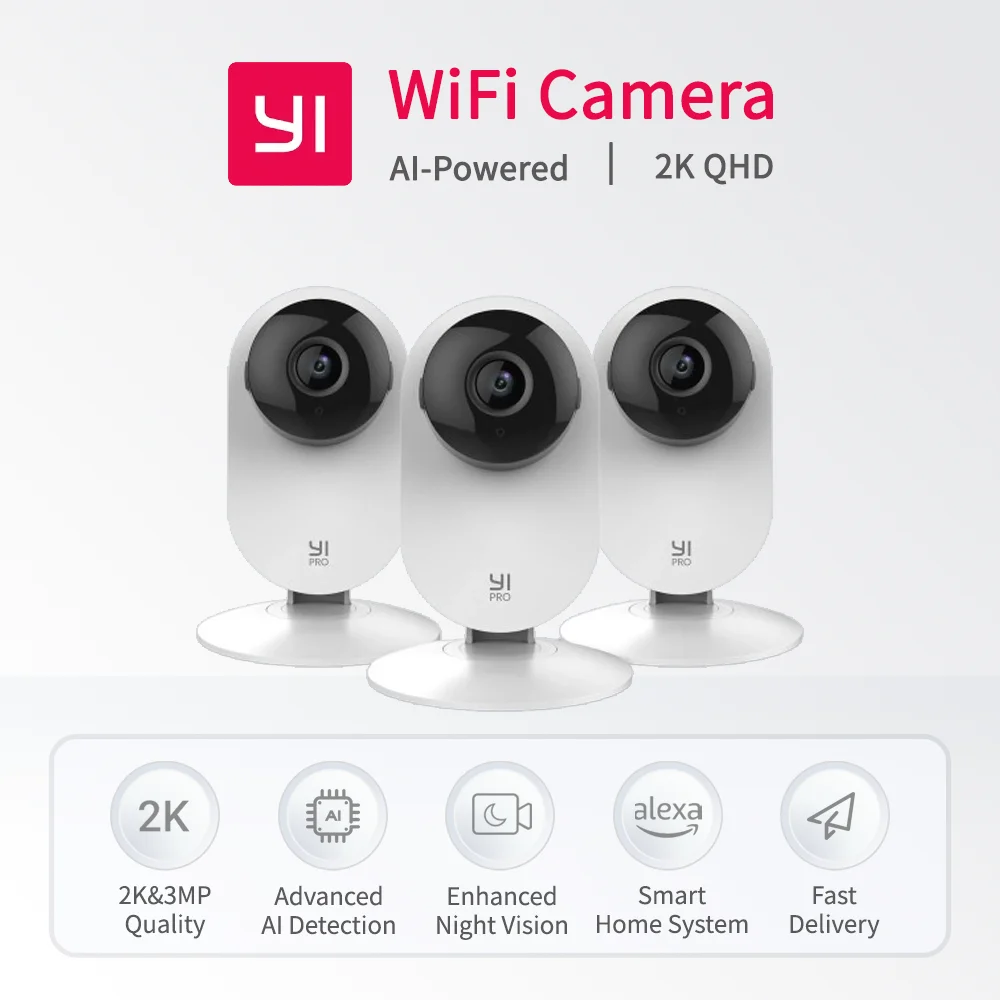 מערכת אבטחה YI Pro 2K Wi-Fi — מ-AliExpress