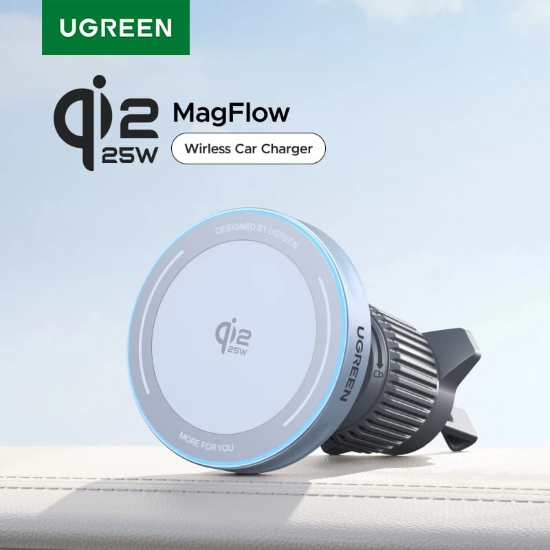 מעמד מטען אלחוטי מגנטי לרכב UGREEN Qi2