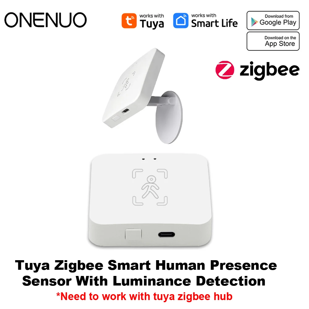 חיישן נוכחות אדם Zigbee Tuya MmWave — קנו מ-AliExpress לישראל