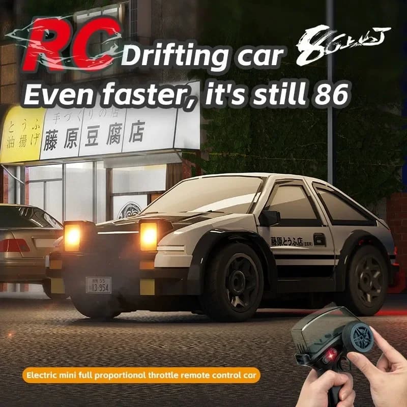 מכונית דריפט RC שולחנית 1:64 — קנו מ-AliExpress לישראל