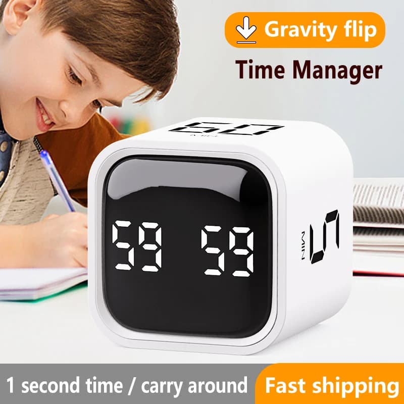 טיימר הפסקה עם רטט וצליל מתכוונן — קנו מ-AliExpress לישראל