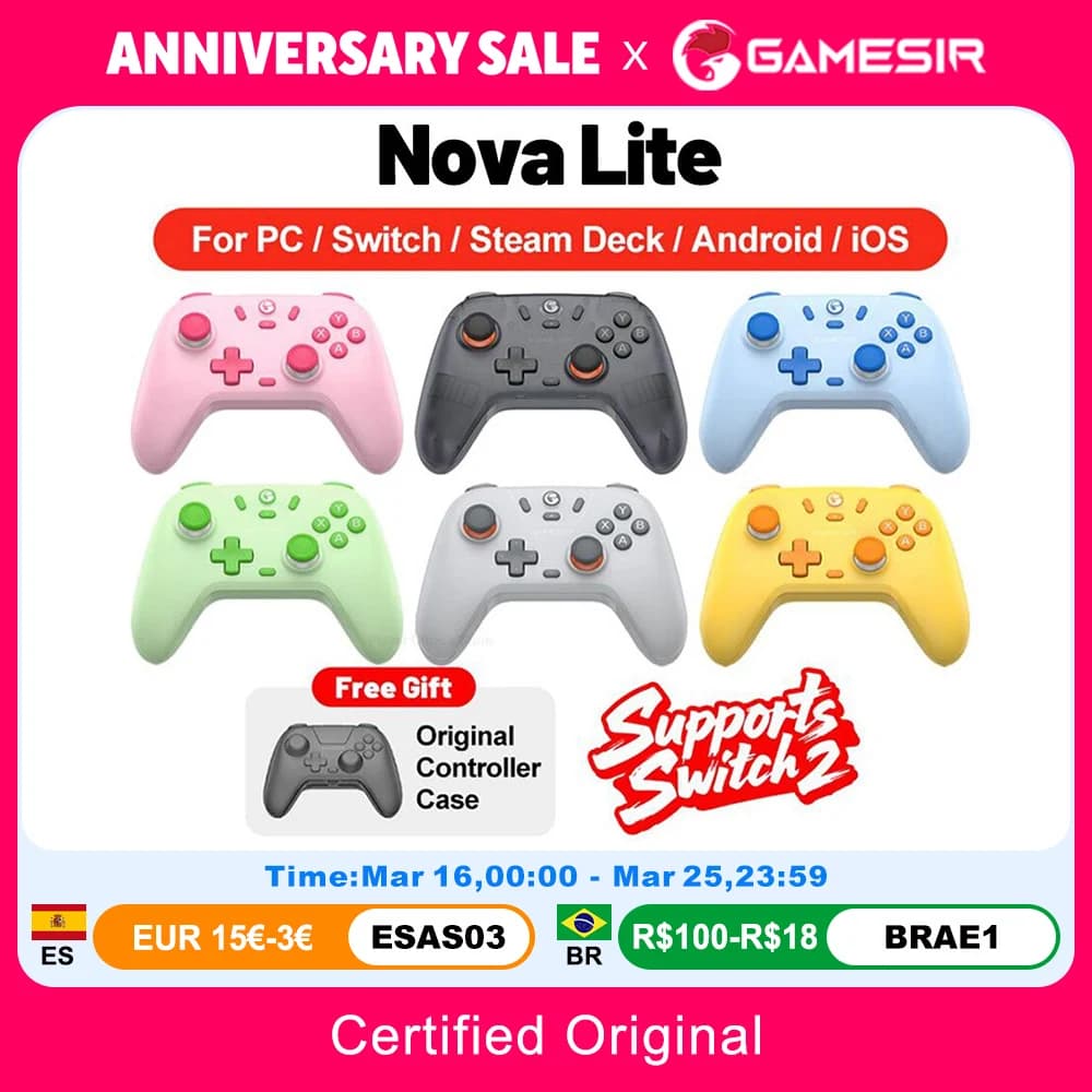 גיימפדים Gamesir Nova Lite למחשב ולנינטנדו סוויץ — קנו מ-AliExpress לישראל
