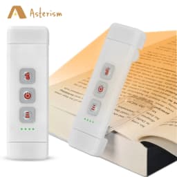 USB Rechargeable Book Reading Light Mini LED Clip on Book Light Flexible Book La