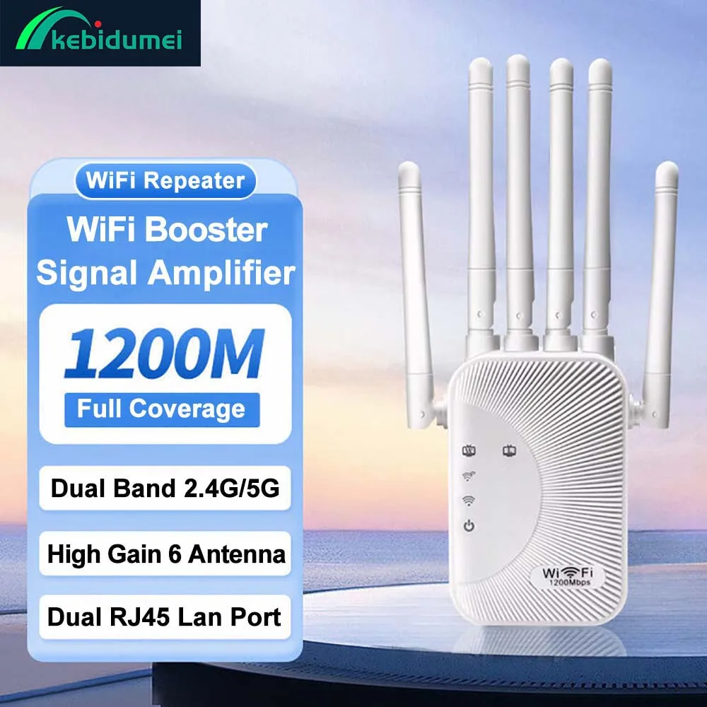 מגדיל טווח WiFi 1200Mbps 2.4G 5G