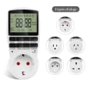 שקע טיימר דיגיטלי לתכנות 220V