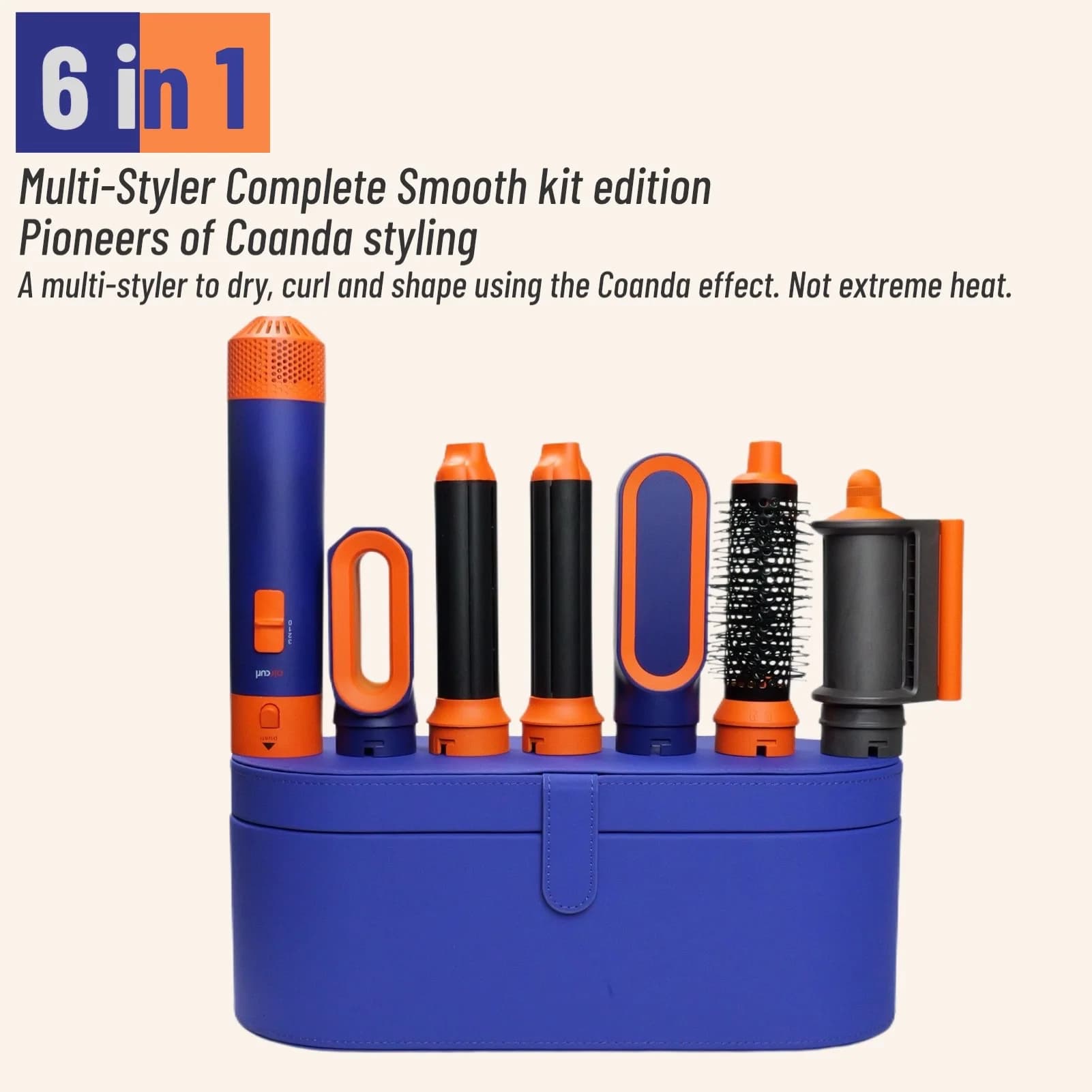 מייבש שיער 6 ב-1 רב-מעצב — קנו מ-AliExpress לישראל