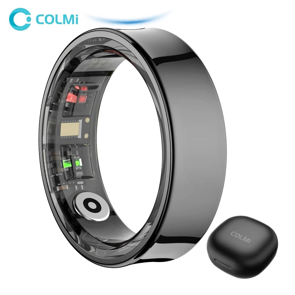 טבעת חכמה COLMI R09 עם מארז טעינה — קנו מ-AliExpress לישראל