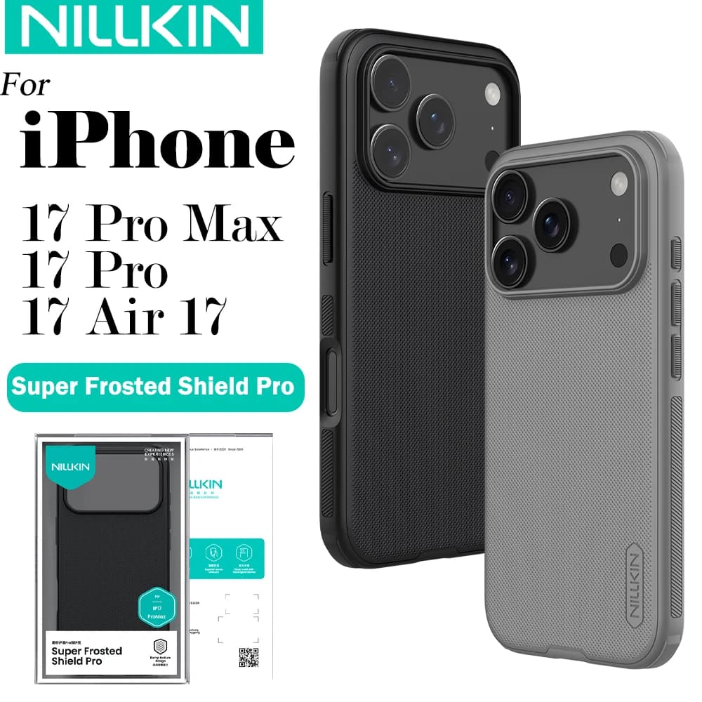 כיסוי Nillkin Frosted Shield Pro לאייפון 17 Pro Max — מ-AliExpress
