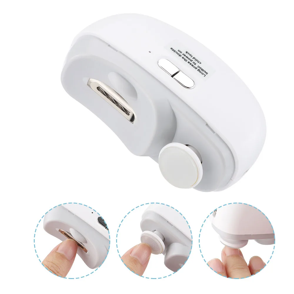 קוצץ ציפורניים חשמלי אוטומטי עם תאורה — קנו מ-AliExpress לישראל