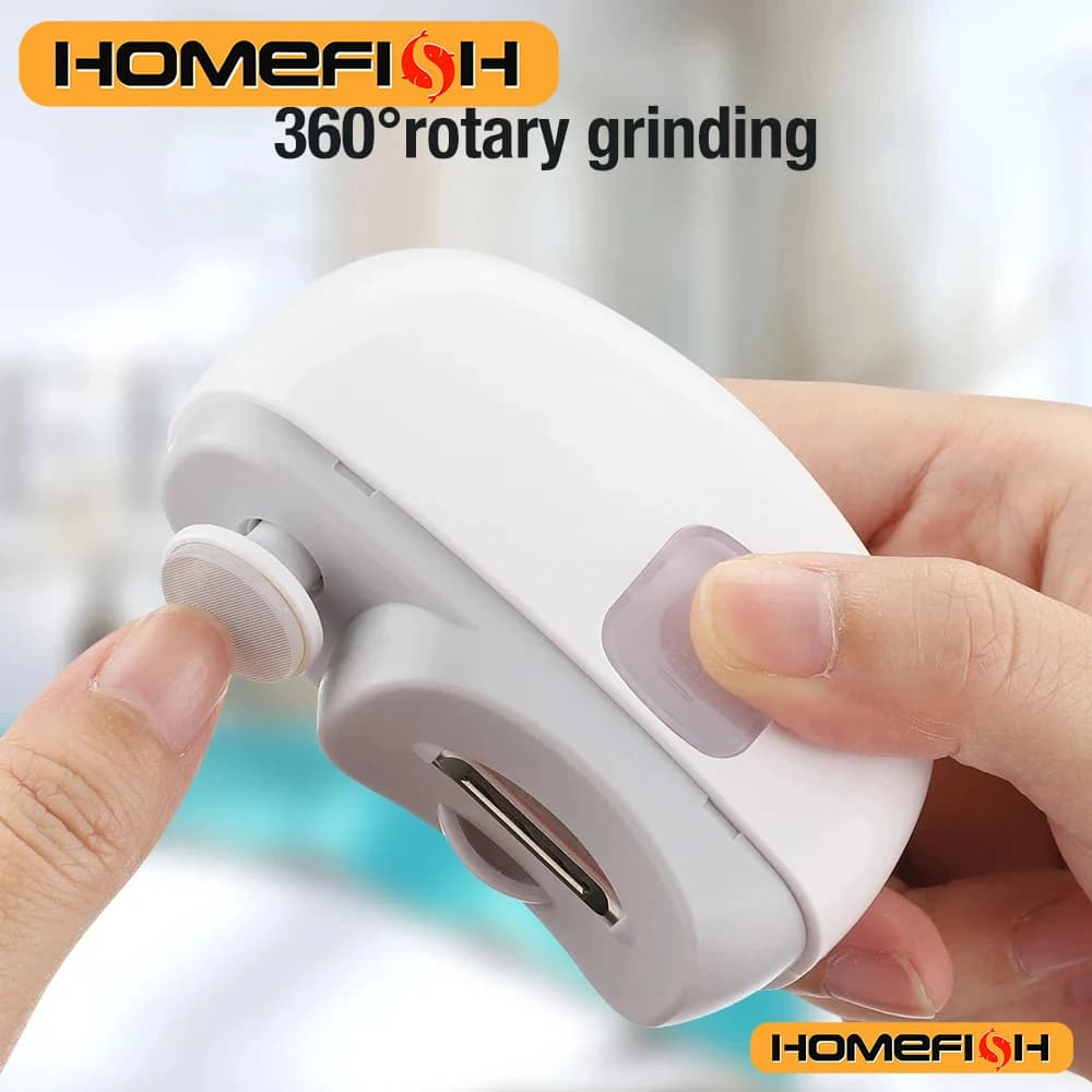 קוצץ ציפורניים חשמלי אוטומטי לתינוקות — קנו מ-AliExpress לישראל