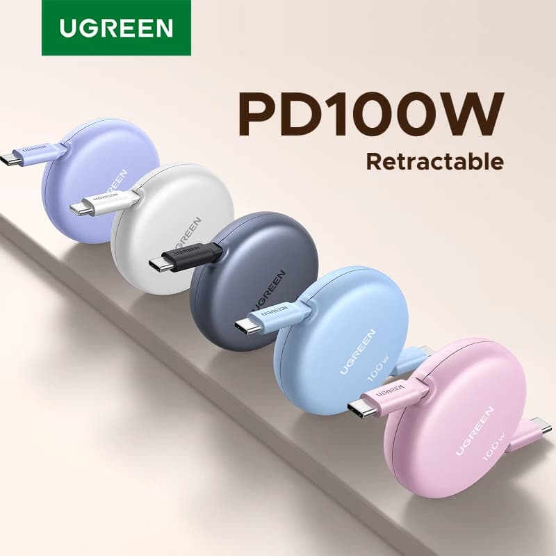 כבל USB C נשלף 100W PD — קנו מ-AliExpress לישראל